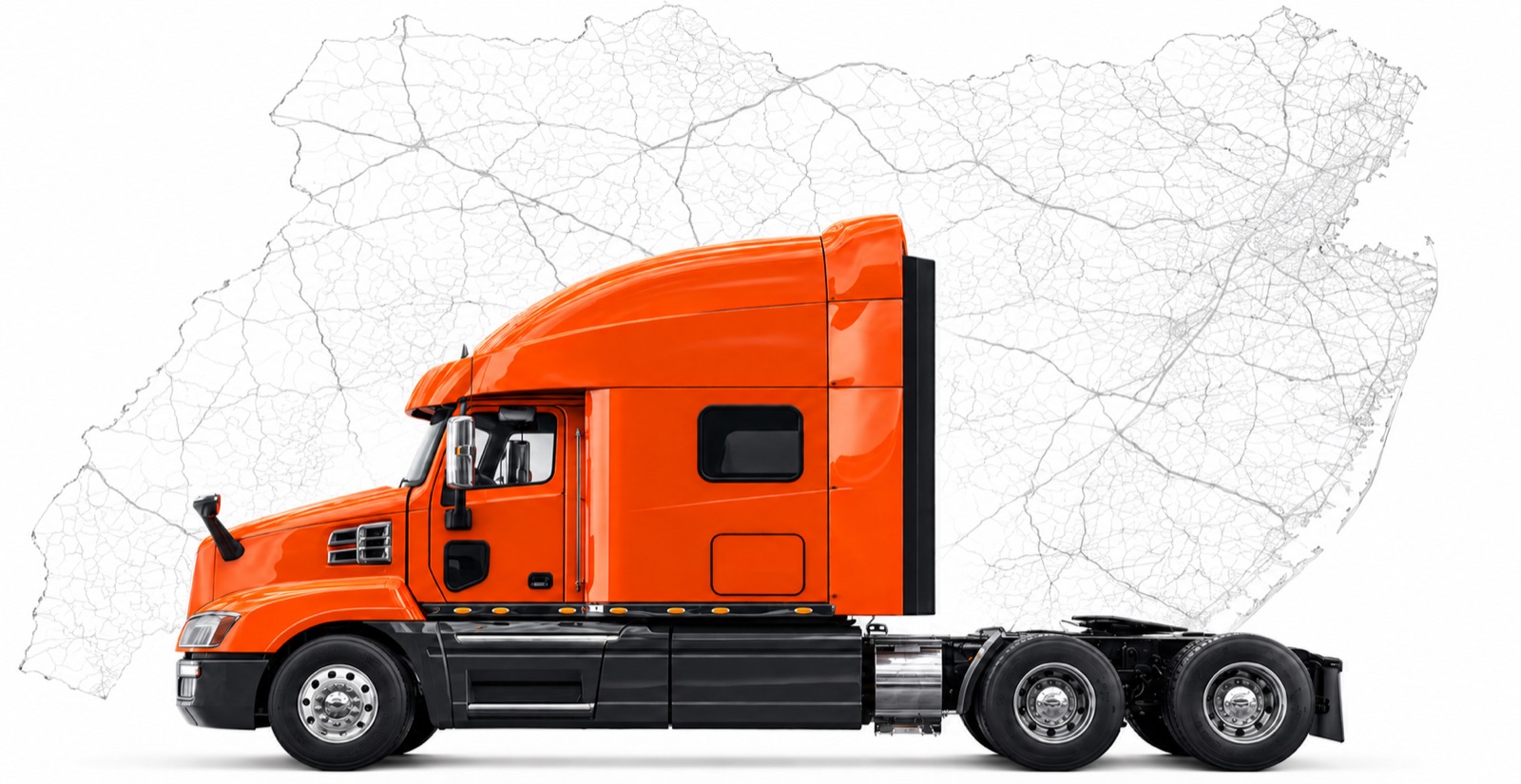 Container drayage tractor